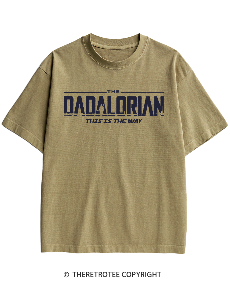 TheRetroTee The Dadalorian 1990s Heavy Cotton T-Shirt
