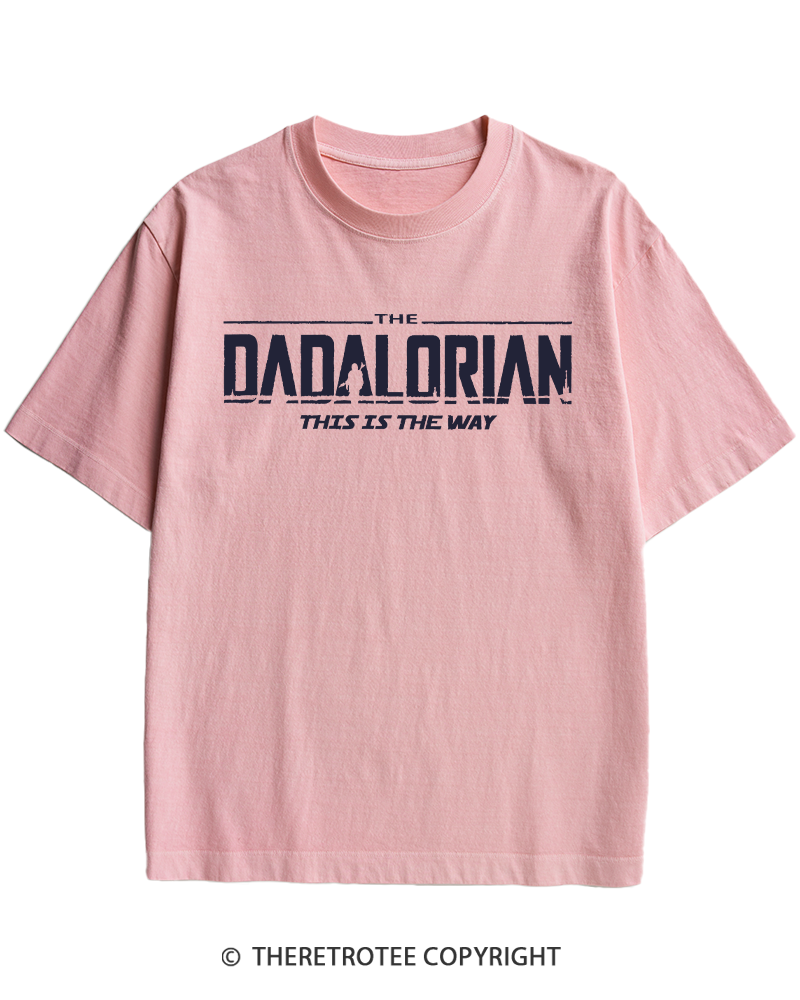 TheRetroTee The Dadalorian 1990s Heavy Cotton T-Shirt