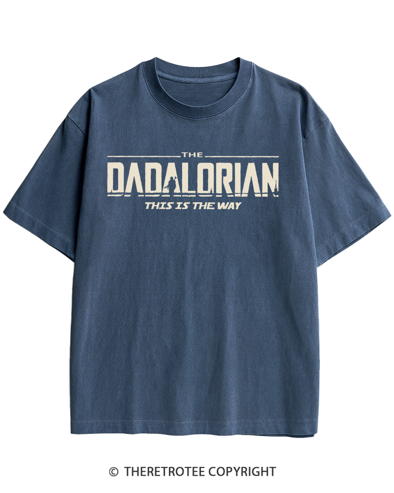 TheRetroTee The Dadalorian 1990s Heavy Cotton T-Shirt