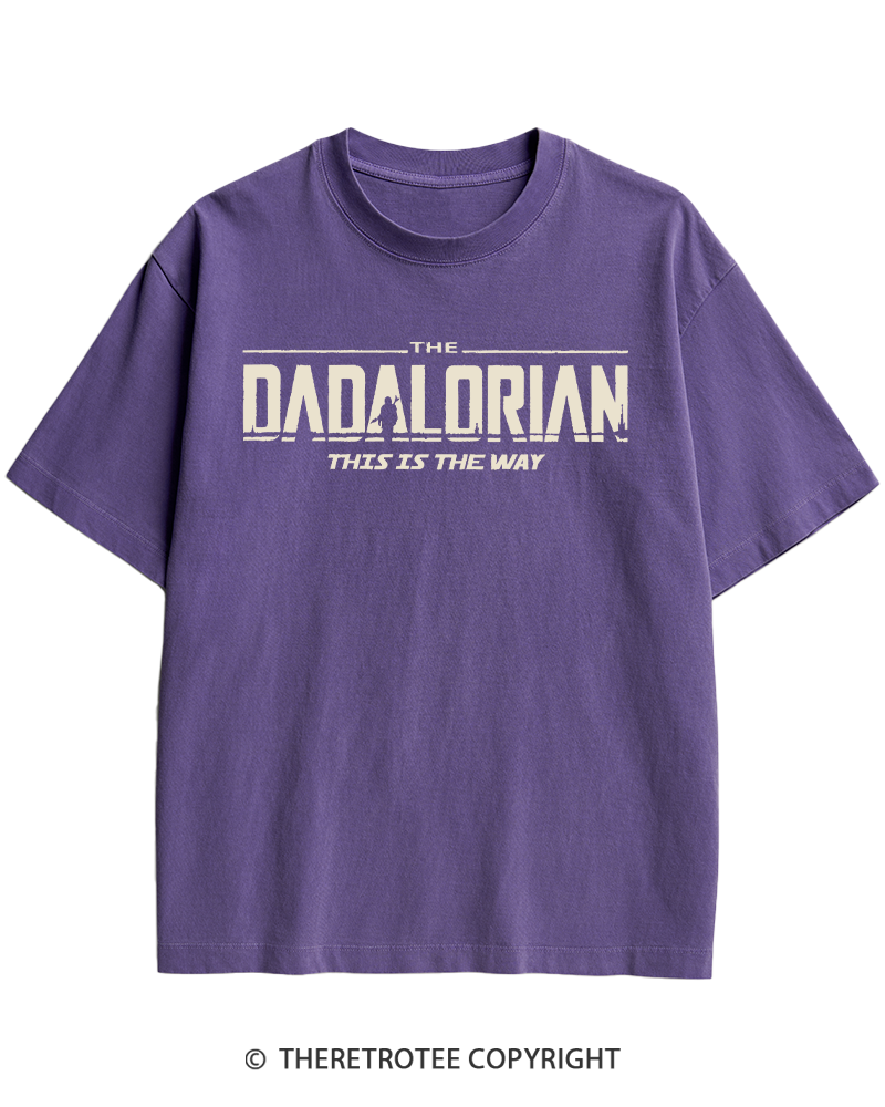 TheRetroTee The Dadalorian 1990s Heavy Cotton T-Shirt