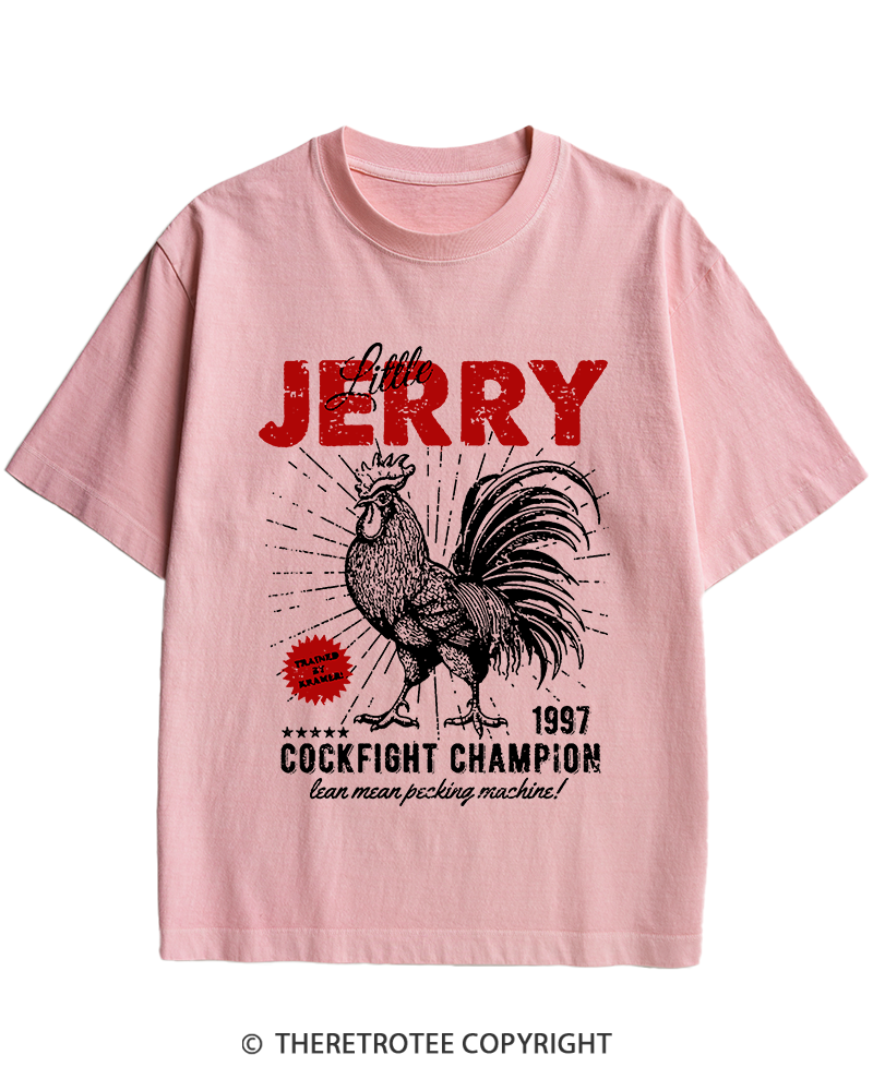 TheRetroTee Barnyard Champion 1990s Heavy Cotton T-Shirt