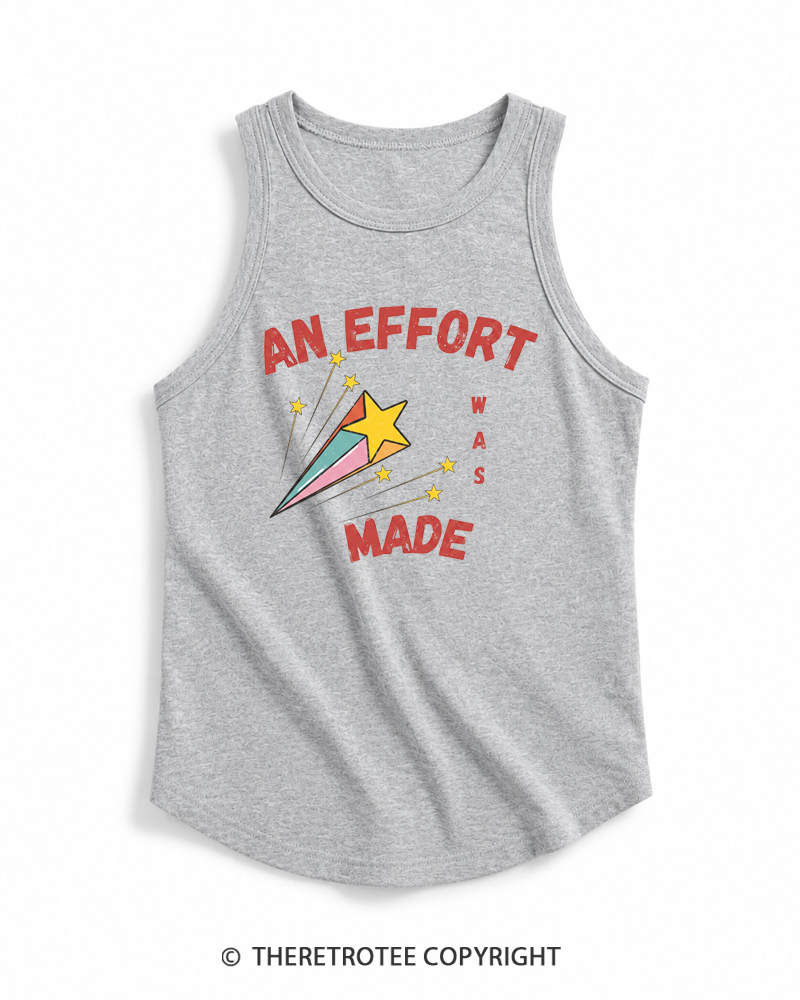 TheRetroTee An Effort Was Made 1970s Tank Top