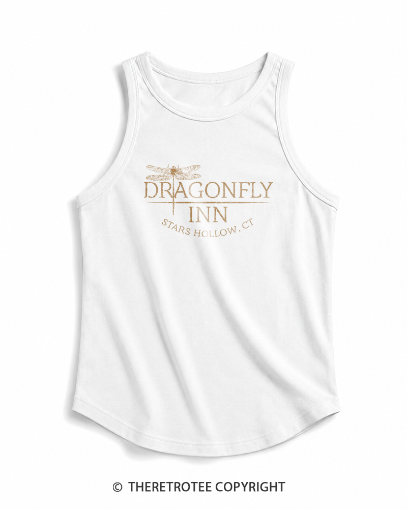 TheRetroTee Dragonfly 2000s Tank Top