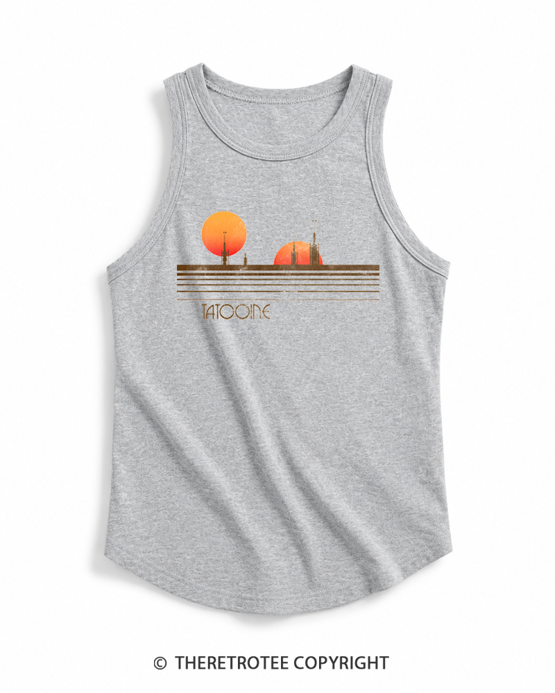 TheRetroTee Galaxy 1980s Tank Top