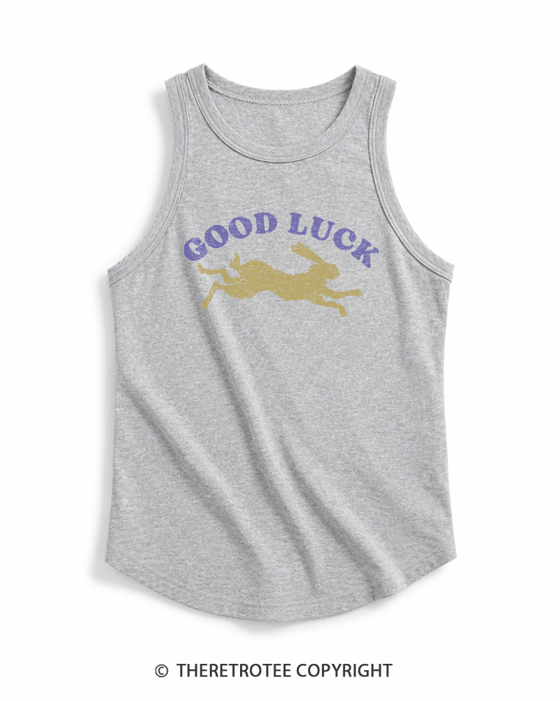 TheRetroTee Good Luck 1970s Tank Top