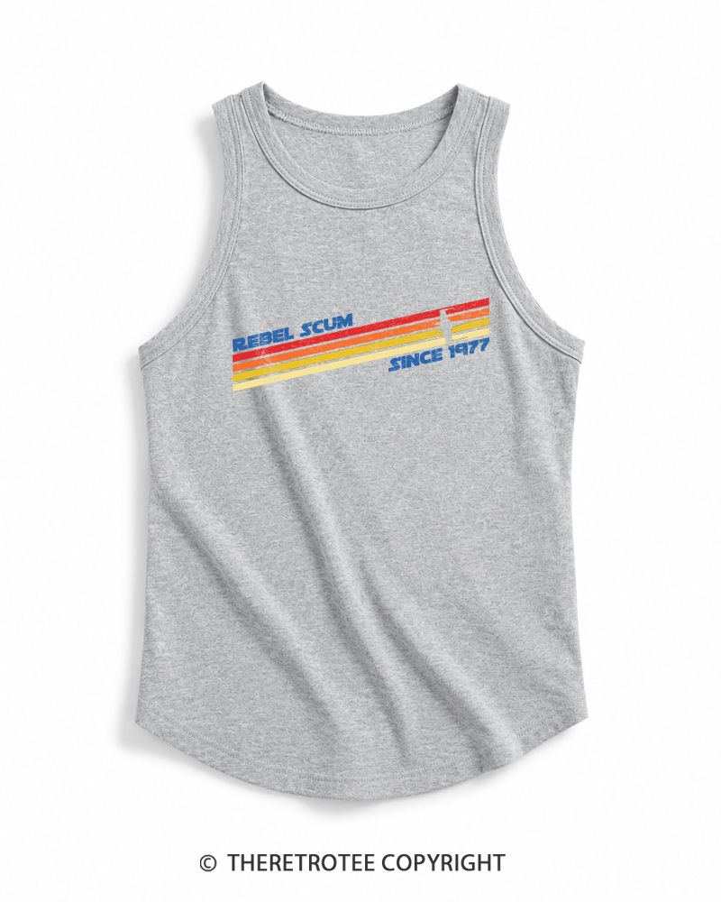 TheRetroTee Classic Stripes Since 1970s Tank Top