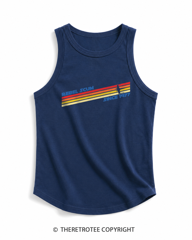 TheRetroTee Classic Stripes Since 1970s Tank Top