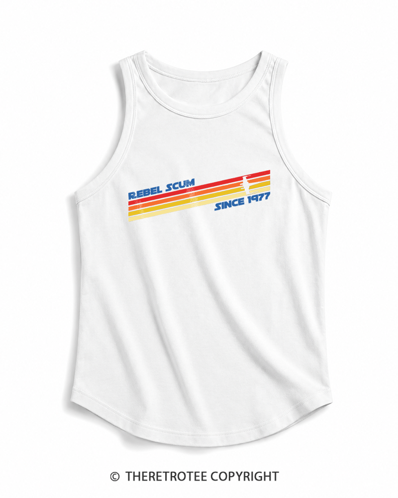 TheRetroTee Classic Stripes Since 1970s Tank Top
