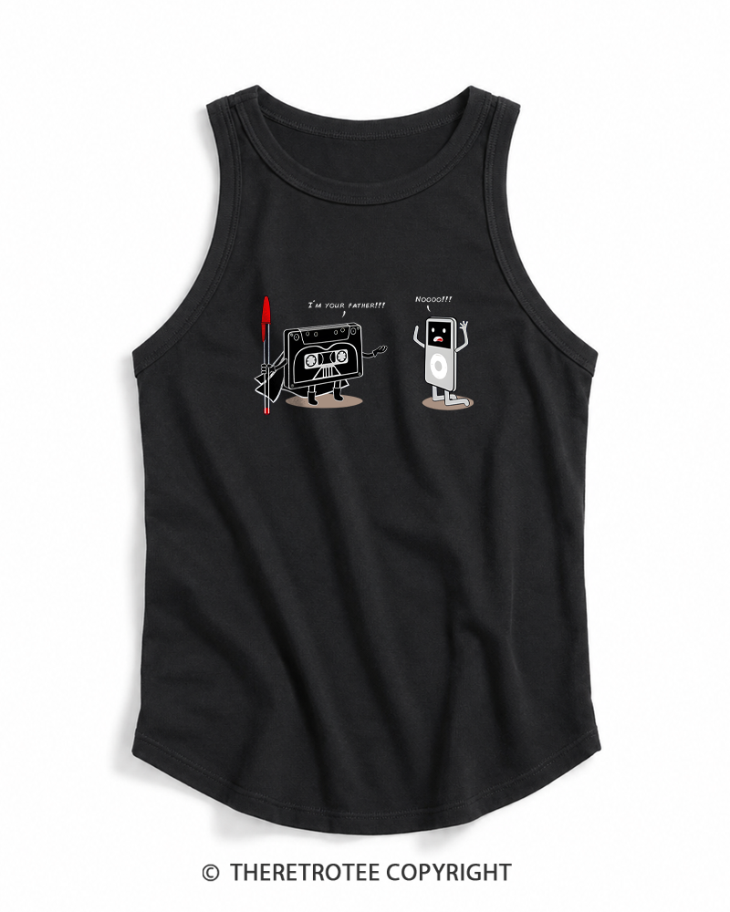 TheRetroTee I´M Your Father 1980s Tank Top