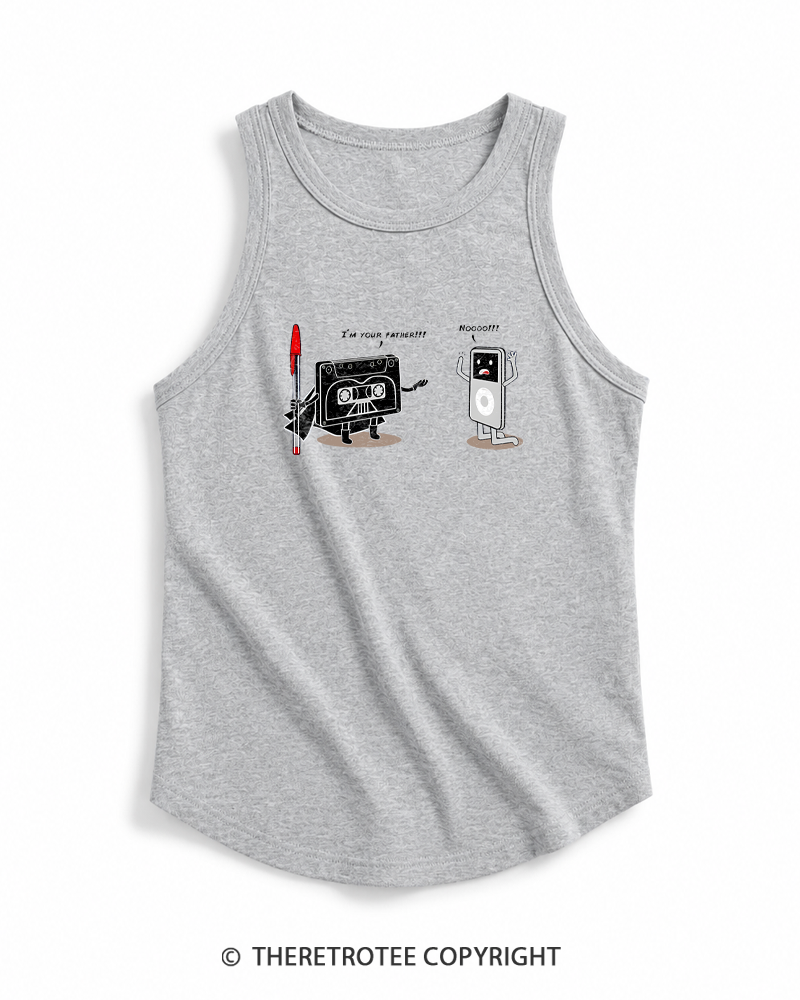 TheRetroTee I´M Your Father 1980s Tank Top