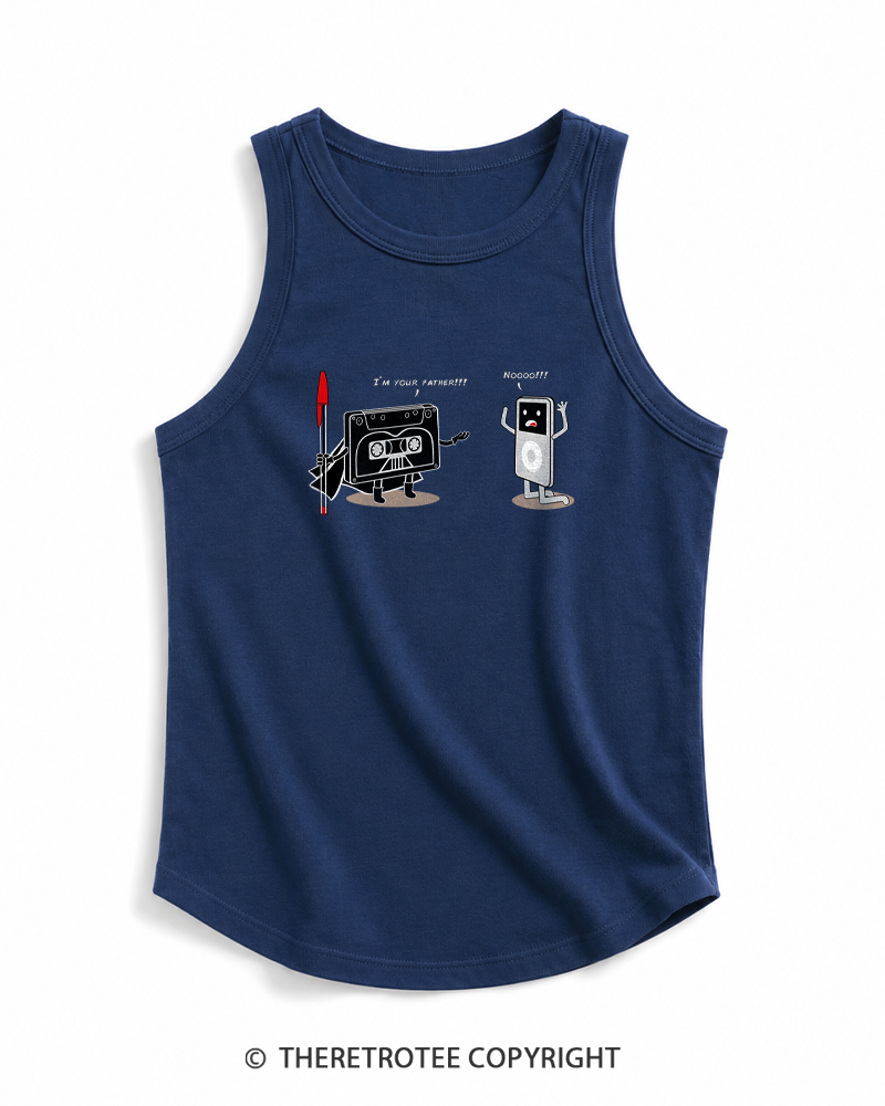 TheRetroTee I´M Your Father 1980s Tank Top