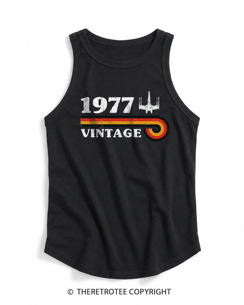 TheRetroTee 1977 Vintage Wing Tank Top