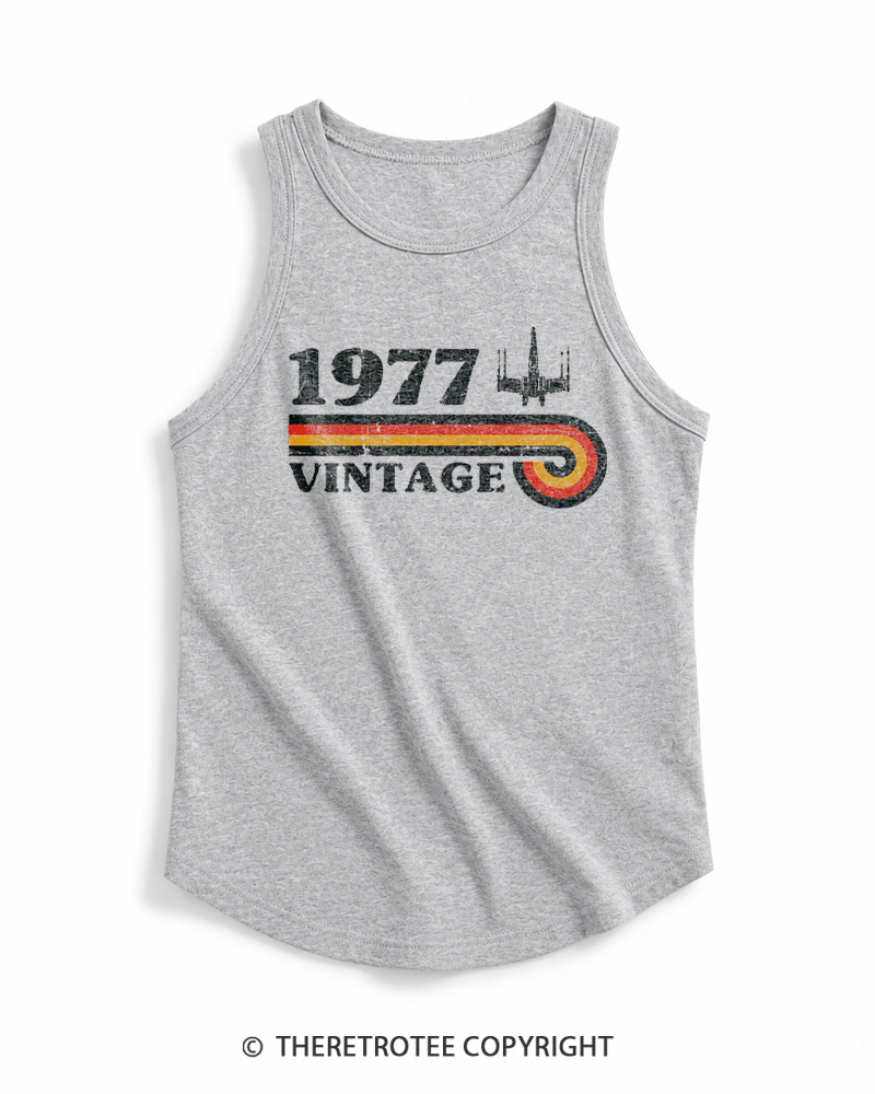 TheRetroTee 1977 Vintage Wing Tank Top