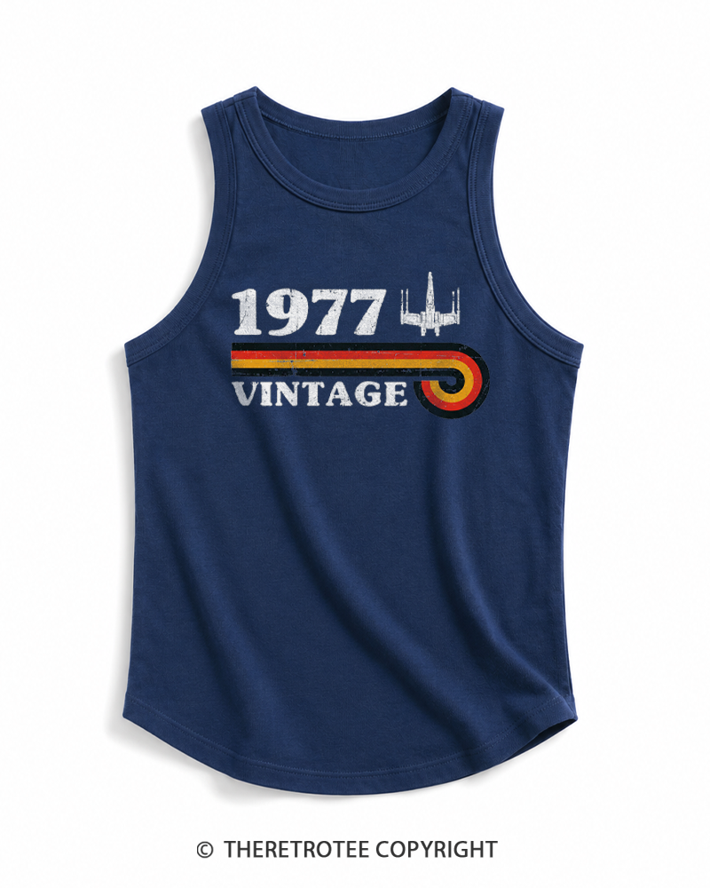 TheRetroTee 1977 Vintage Wing Tank Top