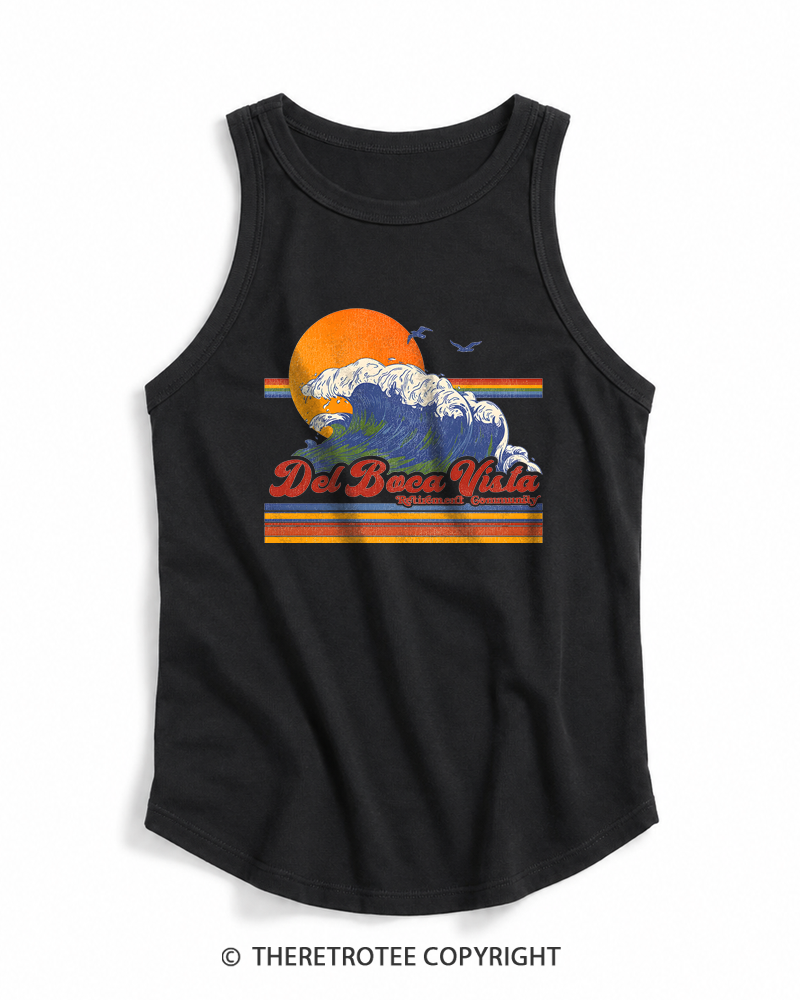 TheRetroTee Del Boca Vista 1990s Tank Top