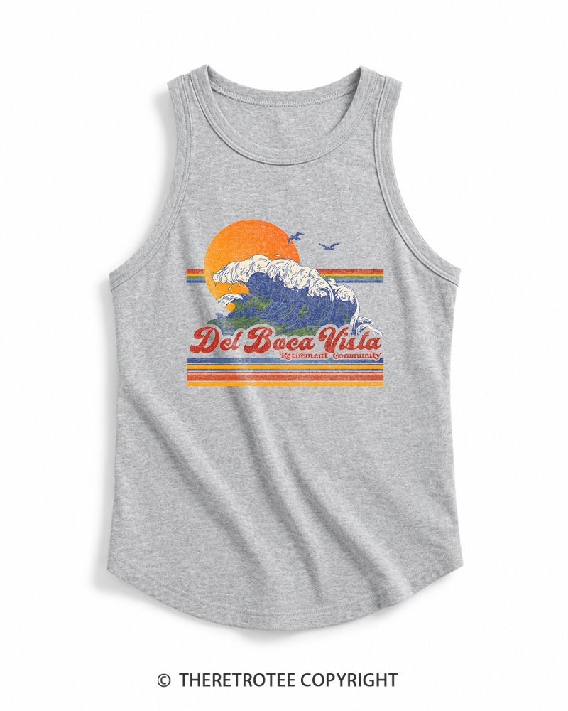 TheRetroTee Del Boca Vista 1990s Tank Top