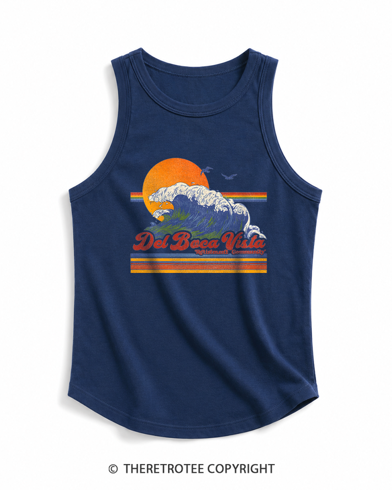 TheRetroTee Del Boca Vista 1990s Tank Top