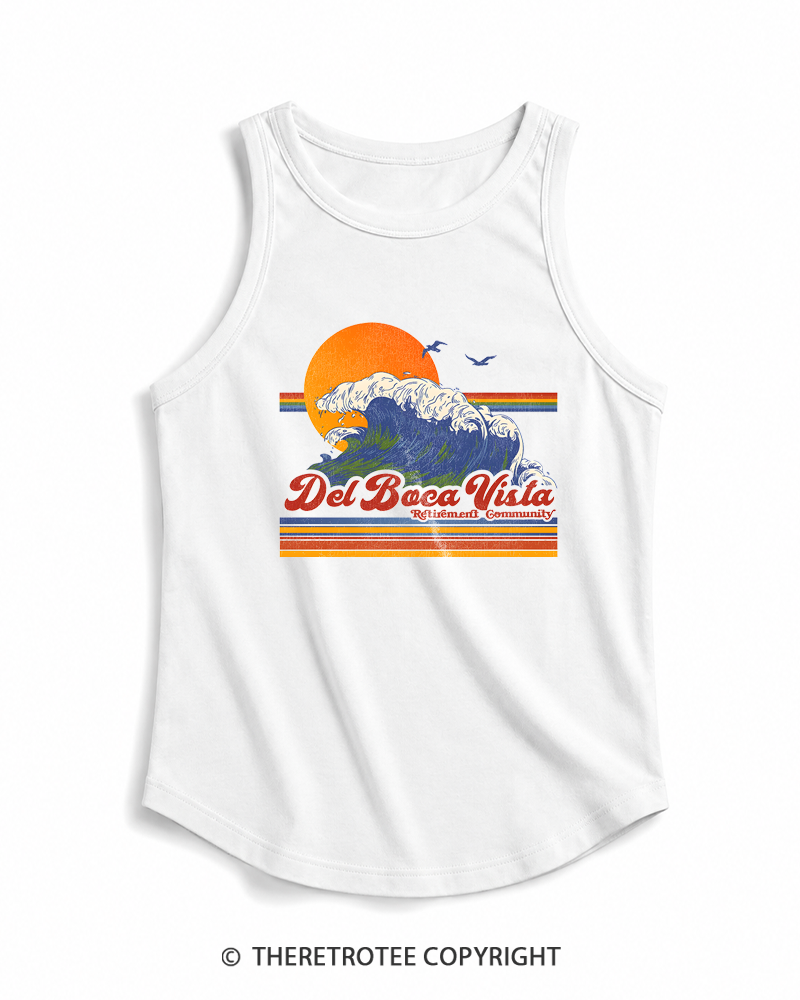 TheRetroTee Del Boca Vista 1990s Tank Top