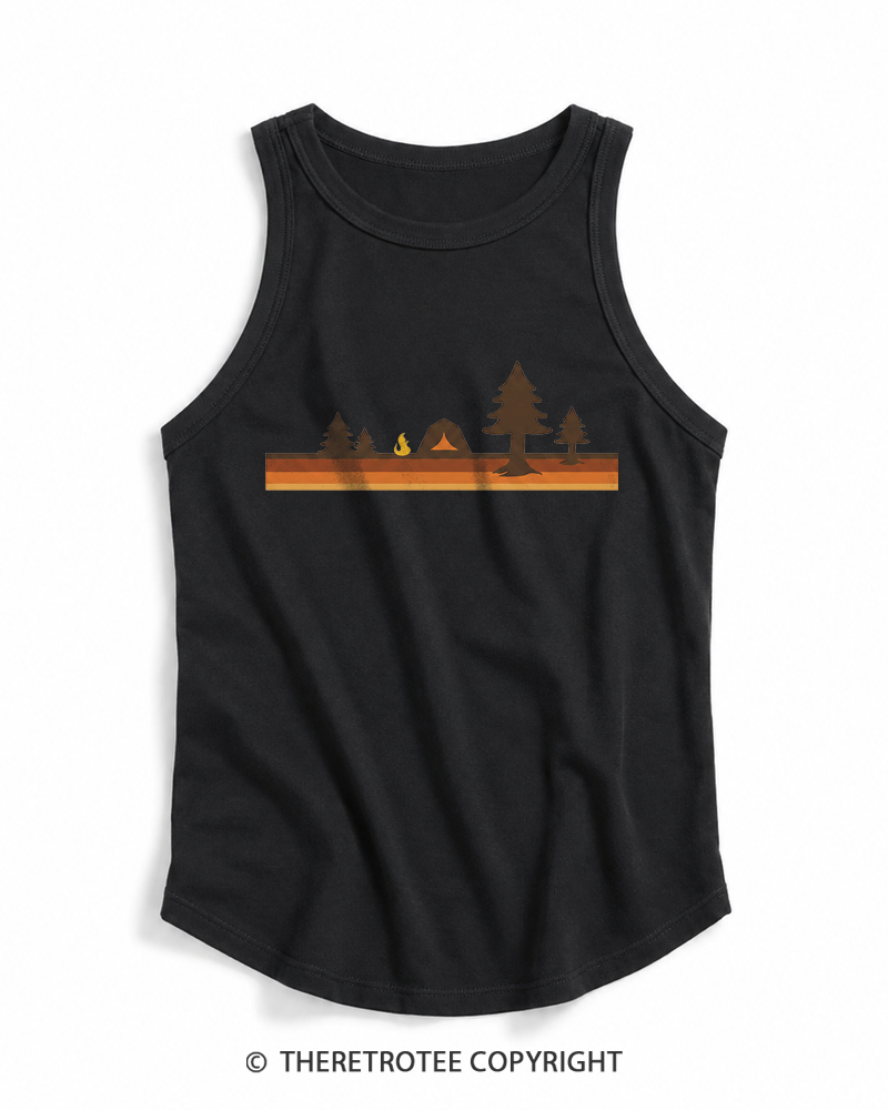 TheRetroTee Camper 1980s Tank Top