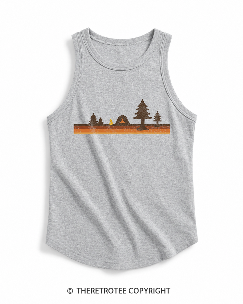 TheRetroTee Camper 1980s Tank Top