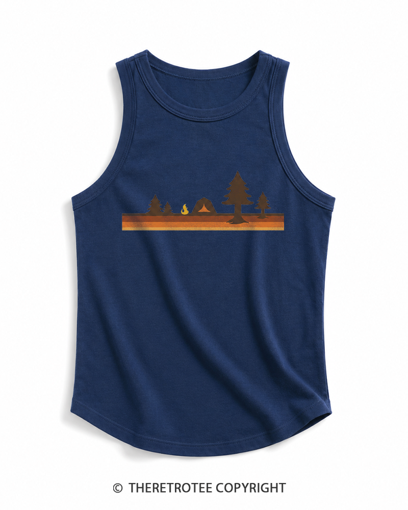 TheRetroTee Camper 1980s Tank Top