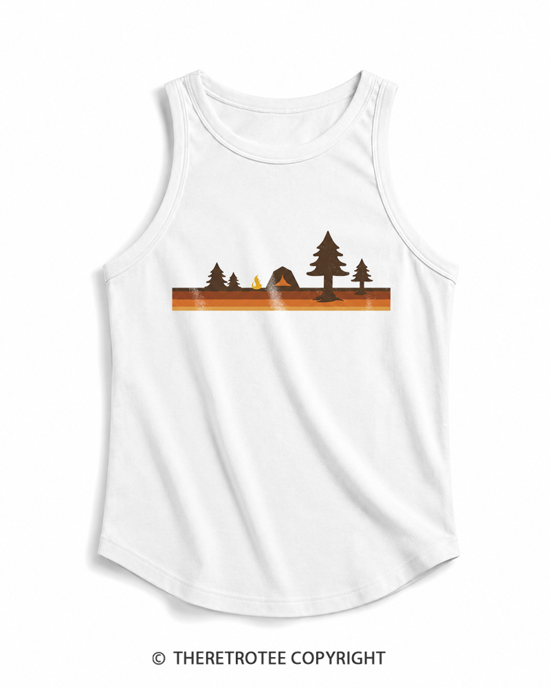 TheRetroTee Camper 1980s Tank Top