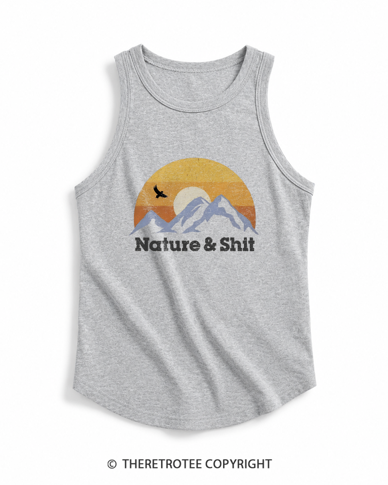 TheRetroTee Nature & Shit 1970s Tank Top