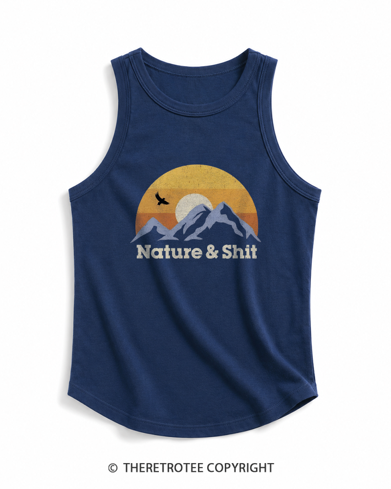 TheRetroTee Nature & Shit 1970s Tank Top