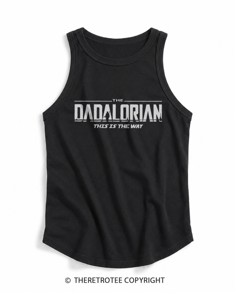 TheRetroTee The Dadalorian 1990s Tank Top