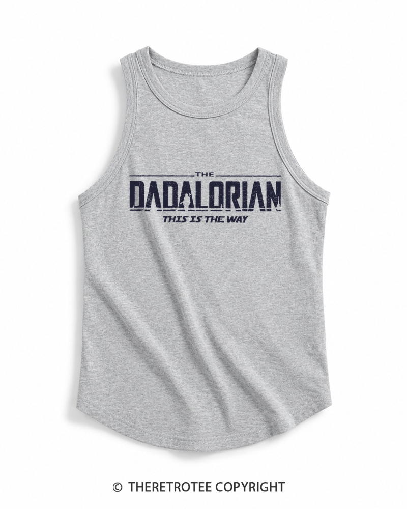 TheRetroTee The Dadalorian 1990s Tank Top