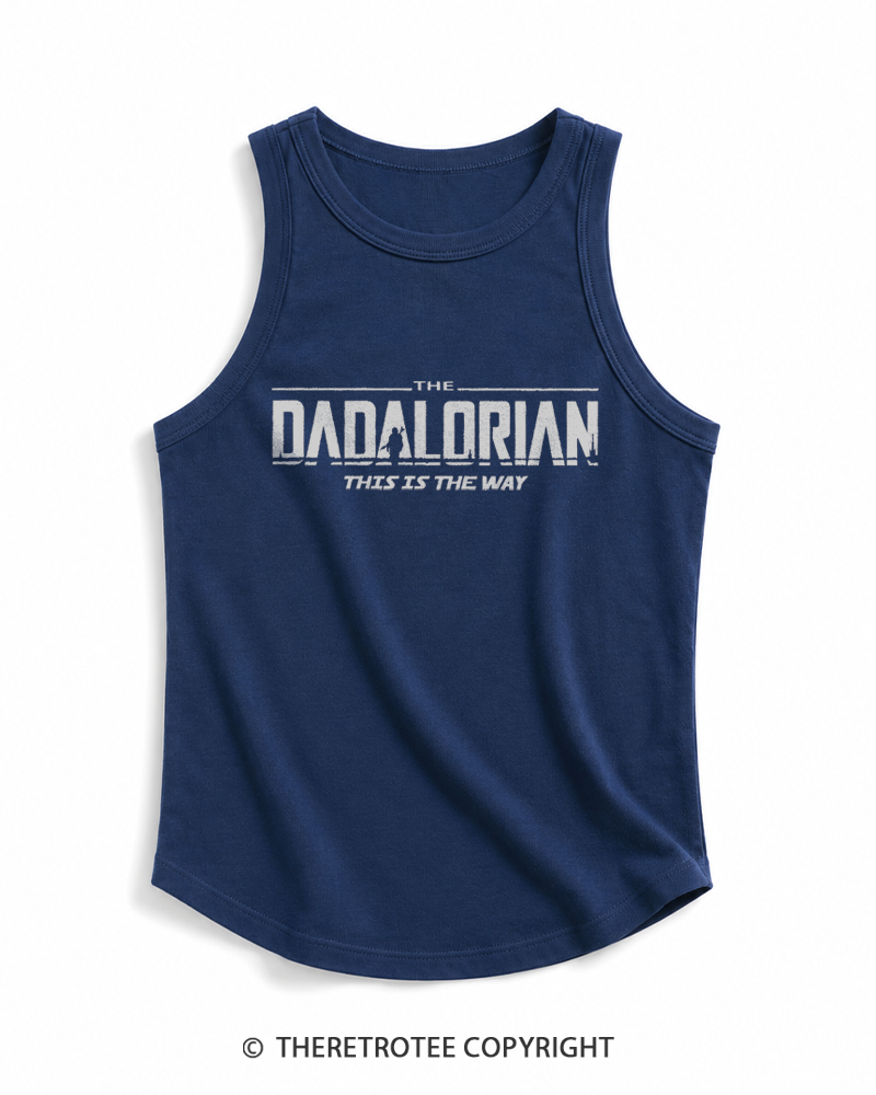 TheRetroTee The Dadalorian 1990s Tank Top