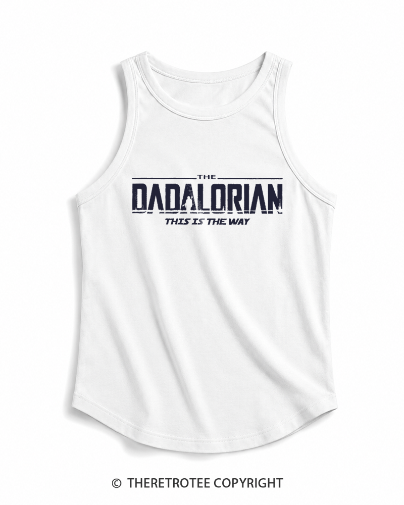 TheRetroTee The Dadalorian 1990s Tank Top