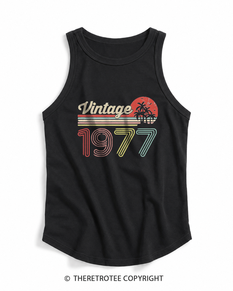 TheRetroTee 1977 Vintage Tank Top