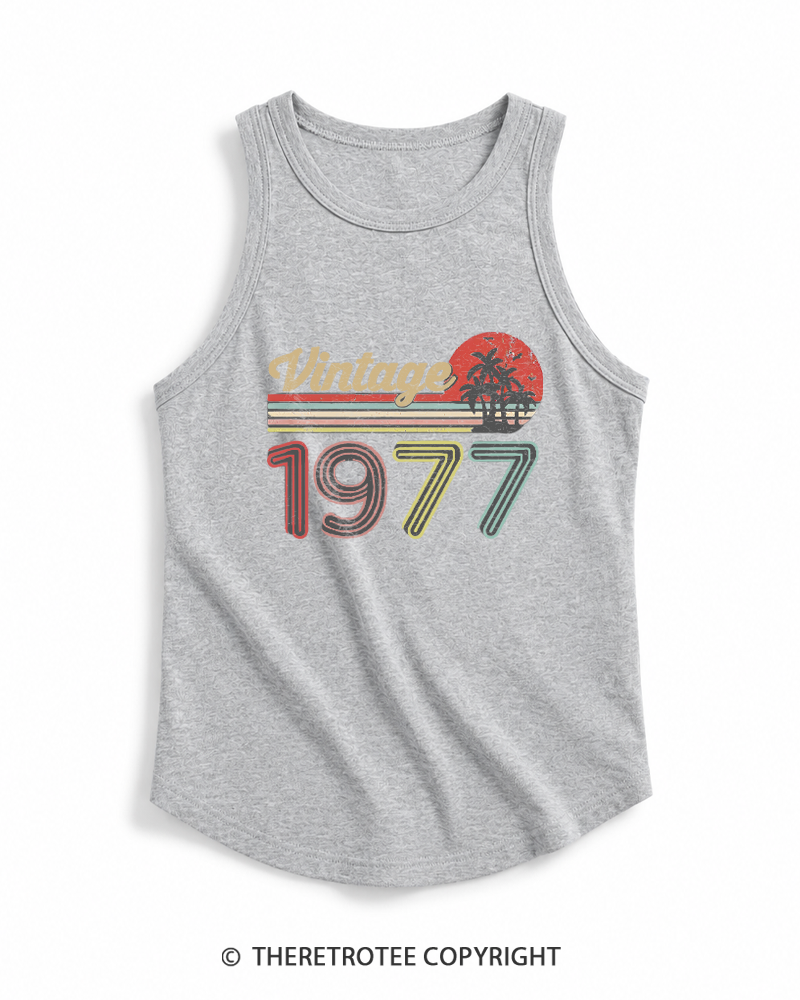TheRetroTee 1977 Vintage Tank Top