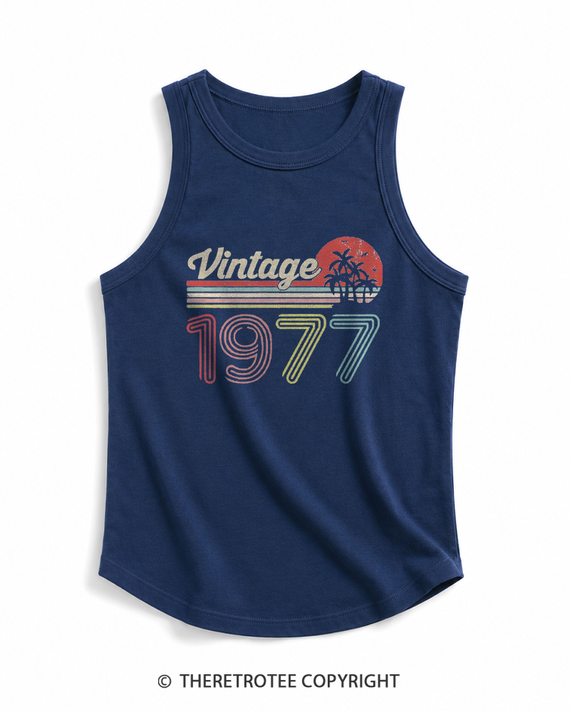 TheRetroTee 1977 Vintage Tank Top