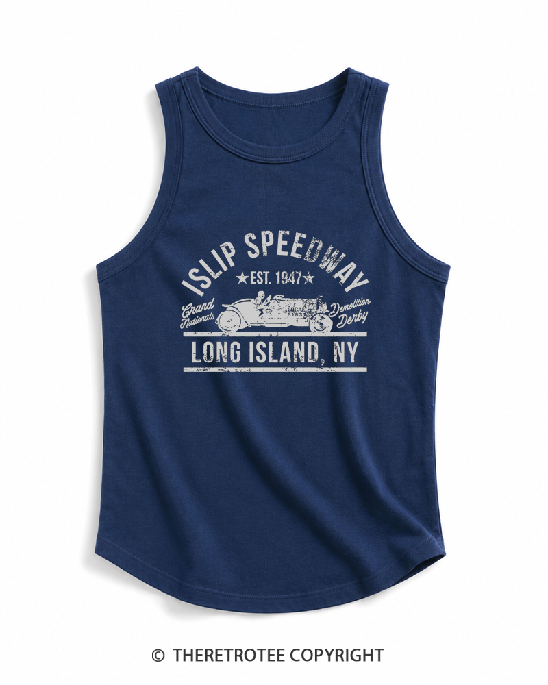 TheRetroTee Islip Speedway 1960s Tank Top