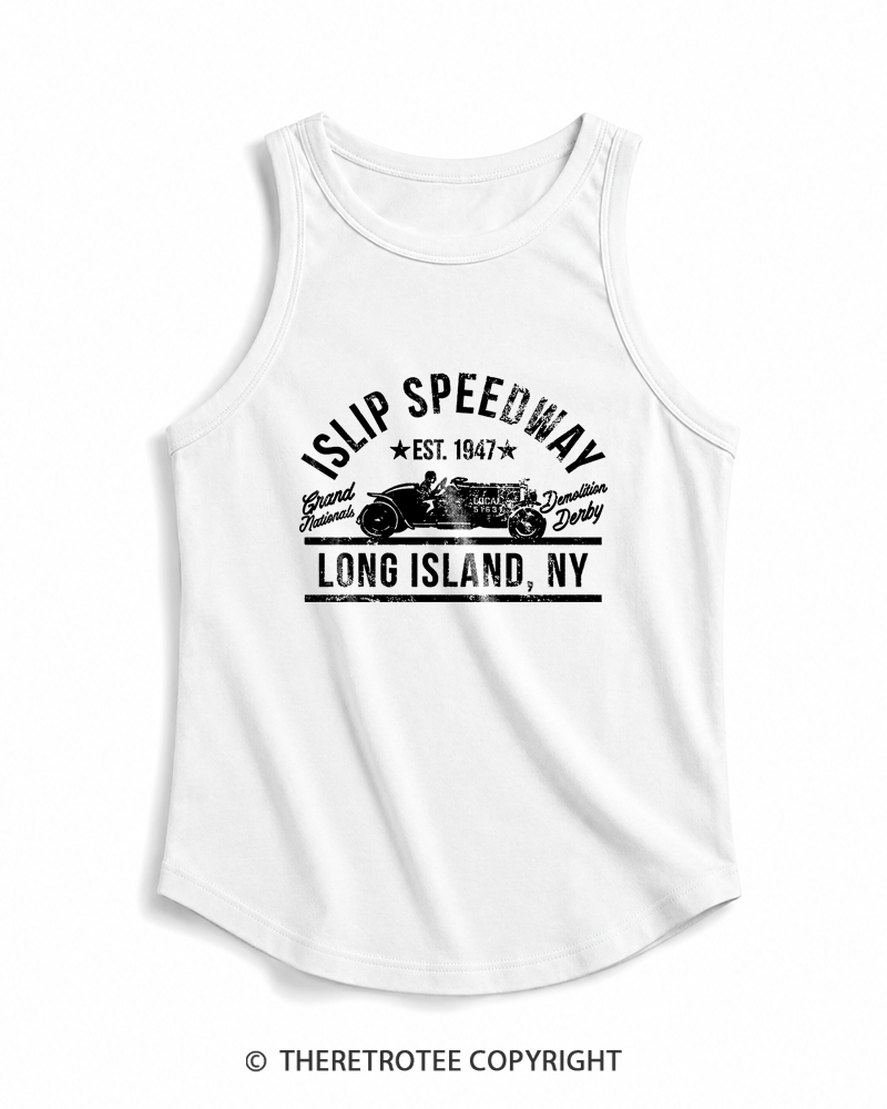 TheRetroTee Islip Speedway 1960s Tank Top
