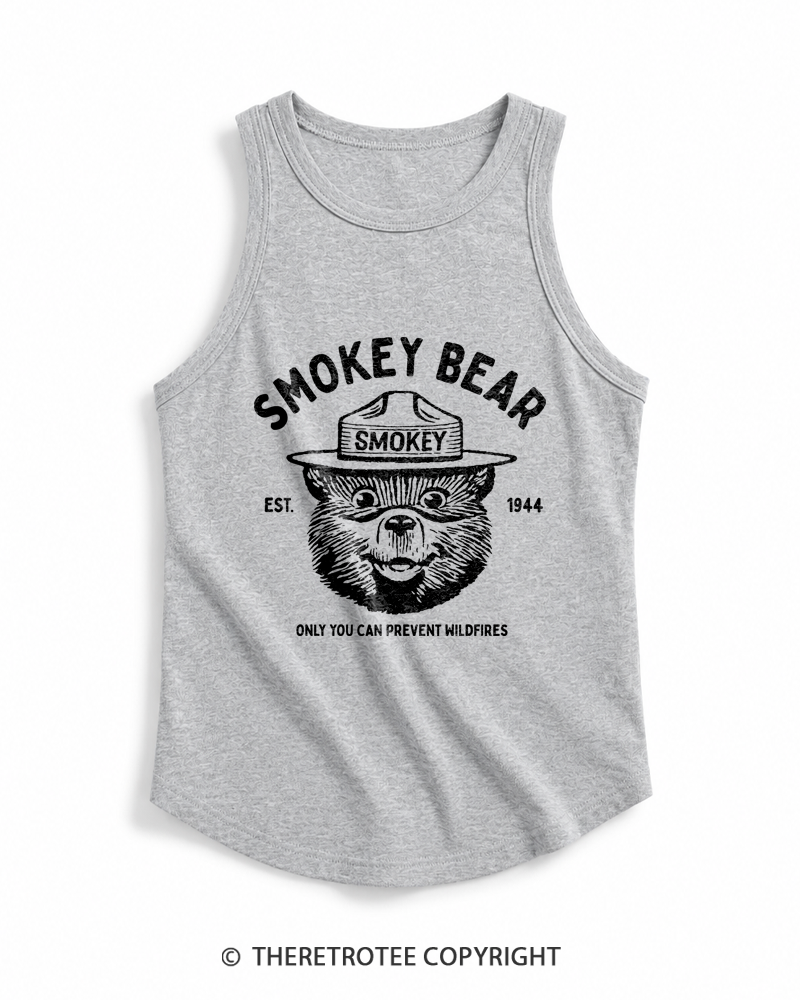 TheRetroTee Only You Can Prevent Wildfires 1960s Tank Top