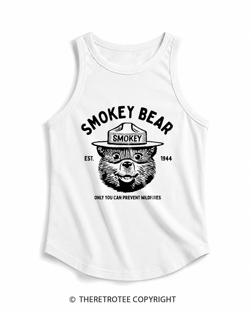TheRetroTee Only You Can Prevent Wildfires 1960s Tank Top
