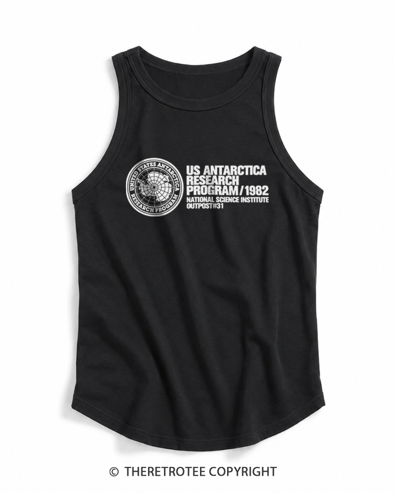 TheRetroTee US Expedition Antarctica Research Program 1980s Tank Top