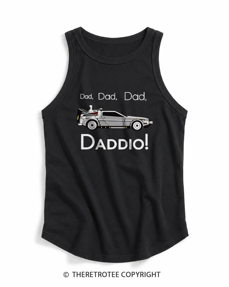 TheRetroTee Dad Daddio 1980s Tank Top