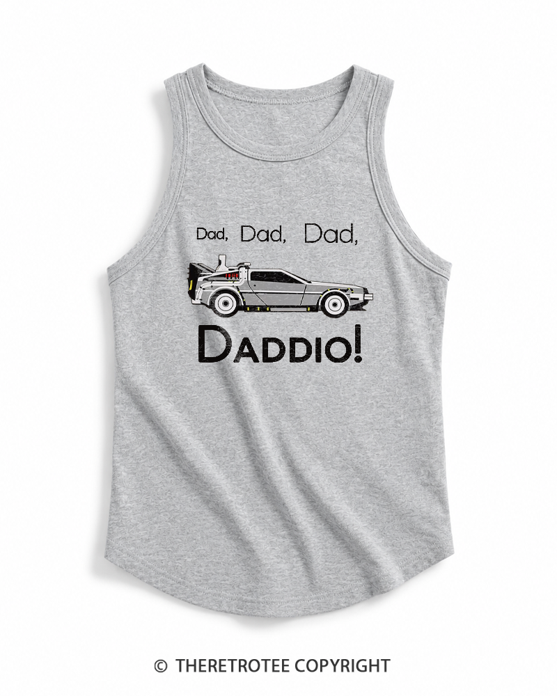 TheRetroTee Dad Daddio 1980s Tank Top