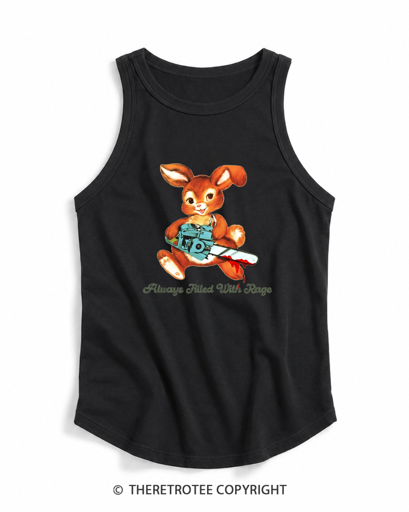 TheRetroTee Always Filled With Rage 1950s Tank Top