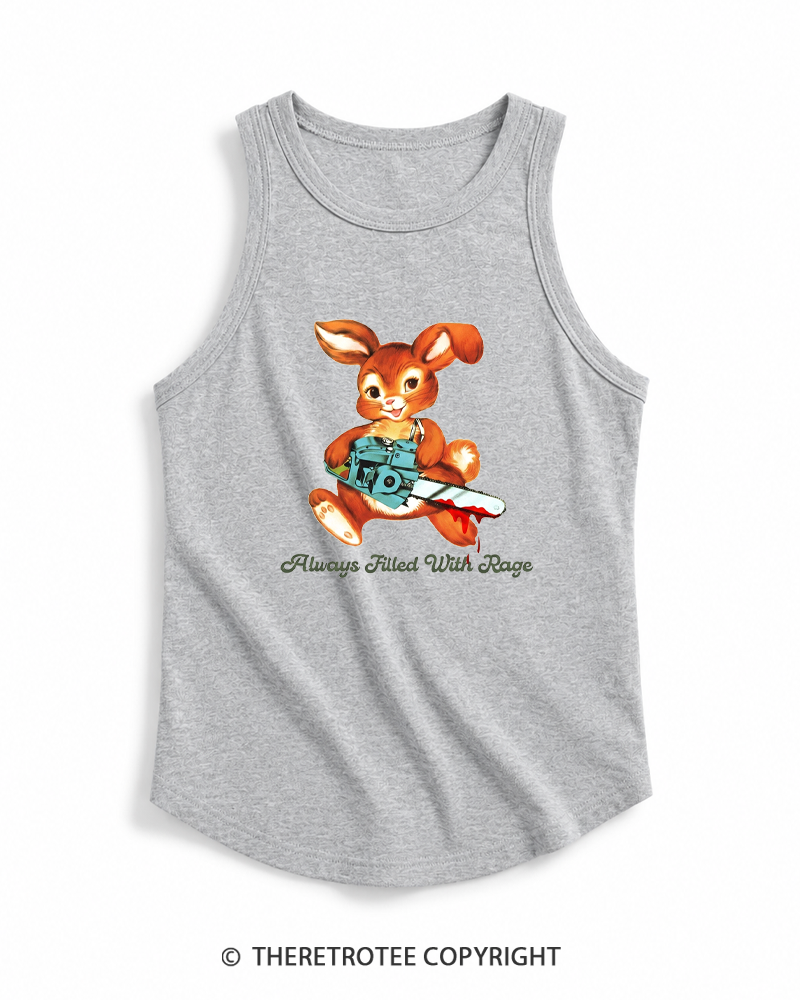 TheRetroTee Always Filled With Rage 1950s Tank Top