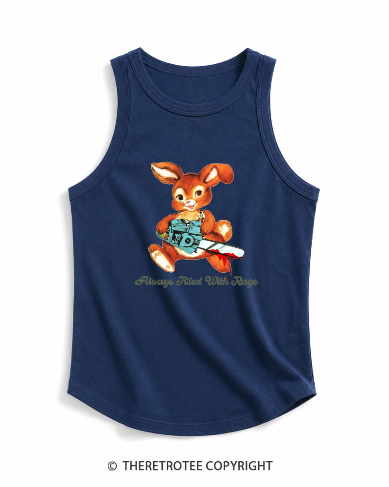 TheRetroTee Always Filled With Rage 1950s Tank Top