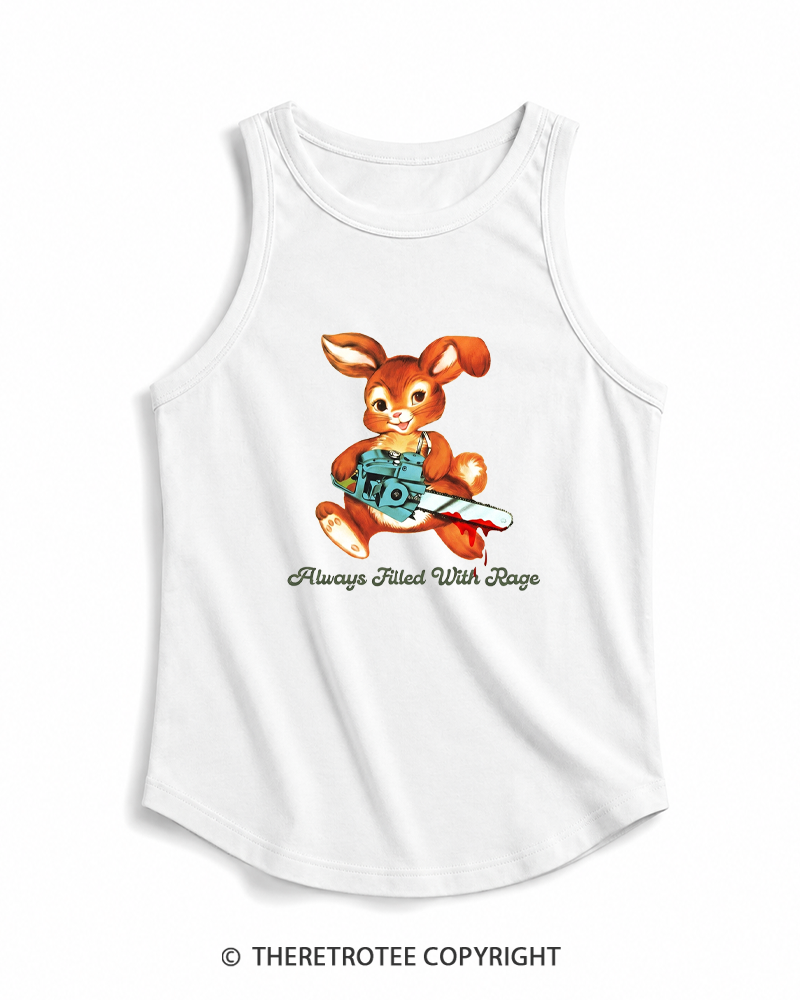 TheRetroTee Always Filled With Rage 1950s Tank Top