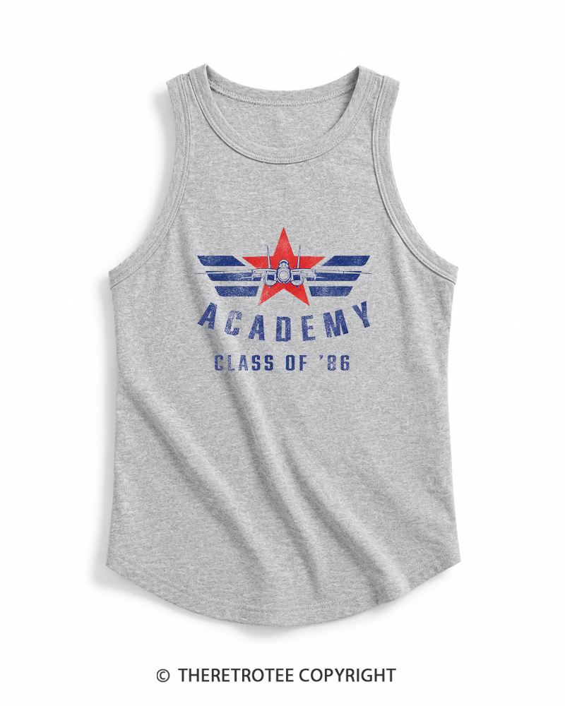 TheRetroTee Academy '86 1980s Tank Top