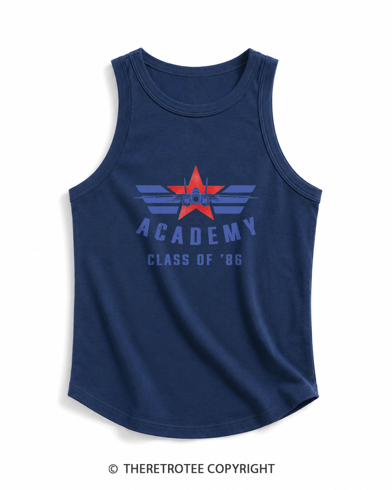 TheRetroTee Academy '86 1980s Tank Top