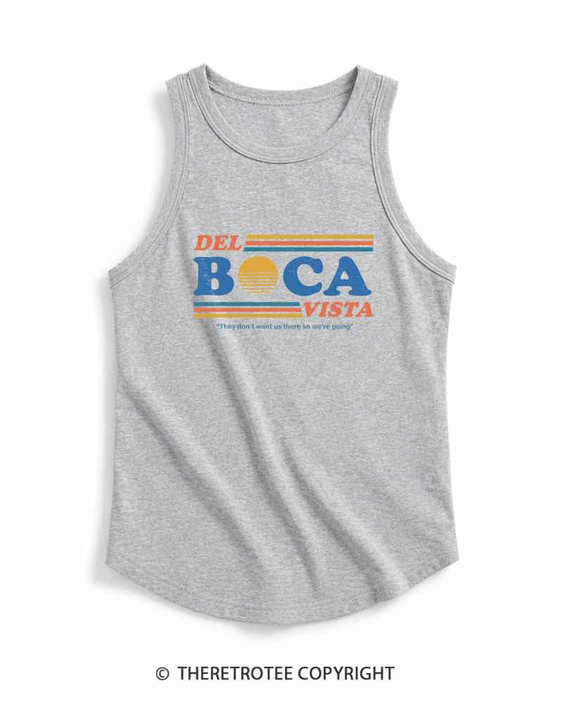 TheRetroTee Del Boca Vista 1990s Tank Top