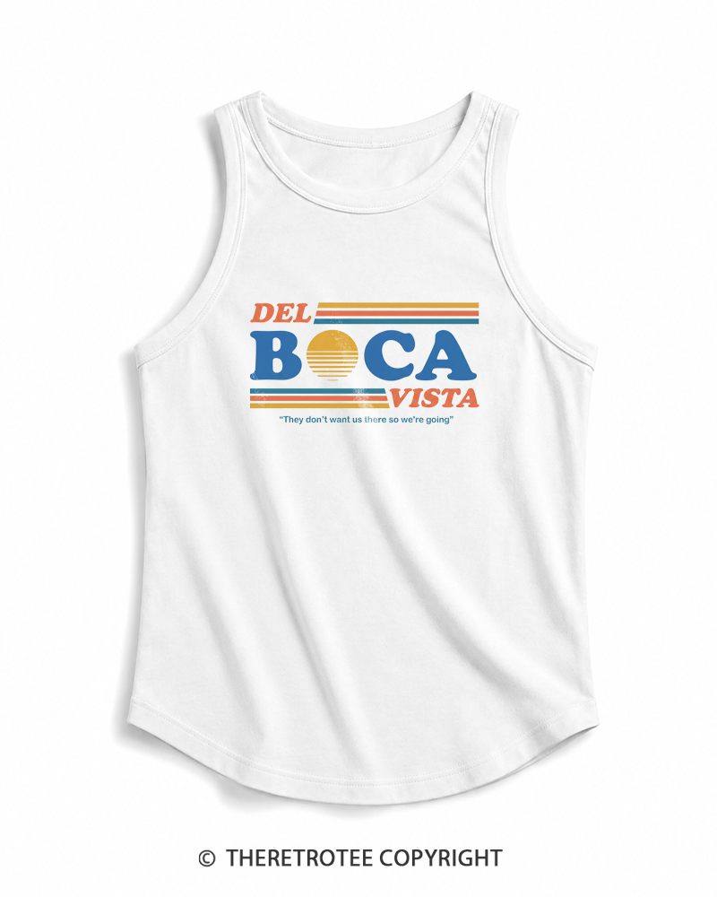 TheRetroTee Del Boca Vista 1990s Tank Top